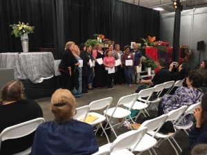 CaliFlora Pinning Ceremony